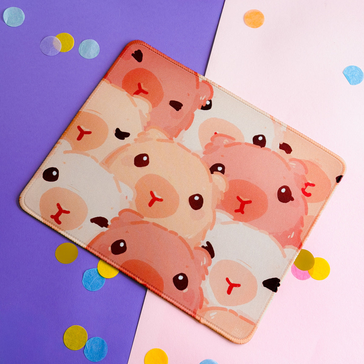 A Lot Of Capybara Mouse Pads | Desk Mat | Kawaii Mousepad | Play Mat | Miamouz