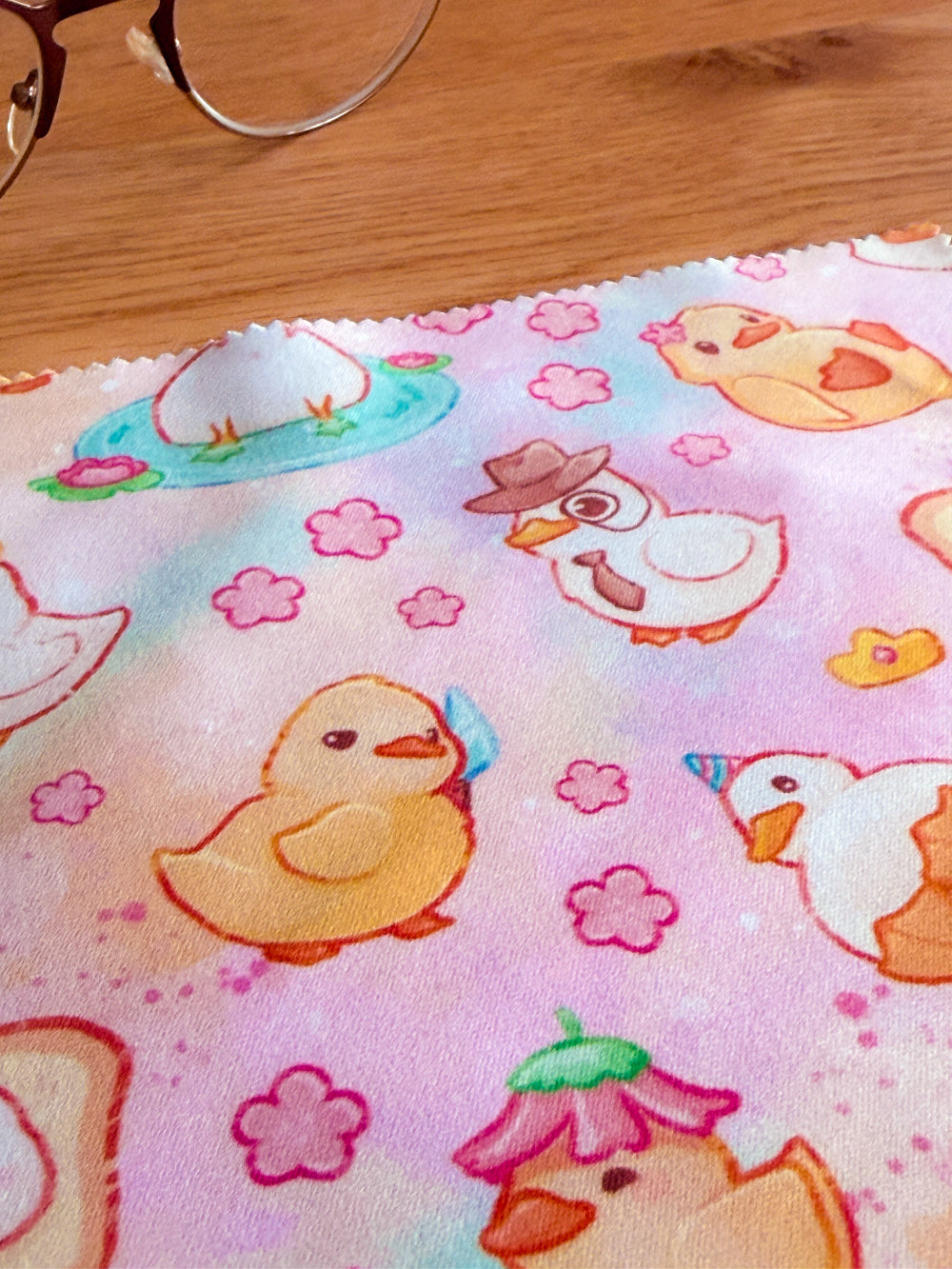 Adventure Ducks | Microfiber Cloth 15cm x 18cm | Glasses Cloth | Lens Cloth | Screen Wipe