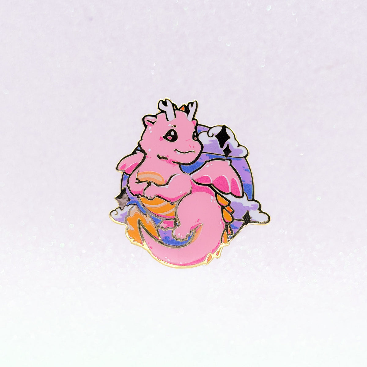 Whimsical Dragon Training | Hard Enamel Pin | Fantasy Inspired Pin | Kawaii Aesthetic Birthday Gift | Christmas Present
