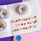 SAMPLE Bee Happy Cute Washi Tape | 10m x 15mm Roll | Artist Masking Tape | Decorative Planner Tape | Kawaii Calendar Journal Stationery | Miamouz