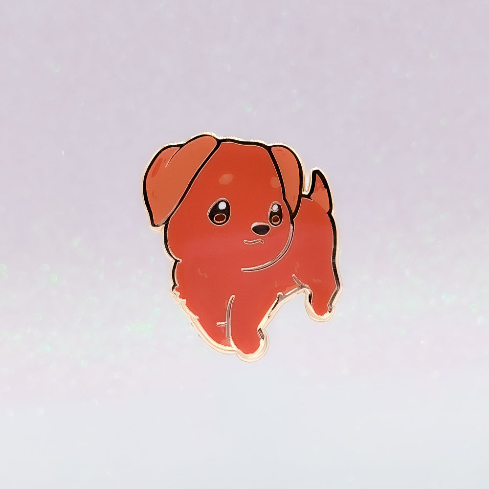 Labrador Retriever Chocolate | Dog Breeds Hard Enamel Pin | Kawaii Birthday Gift | Christmas Present | Miamouz