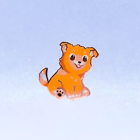 Carolina Dog | Canaan Dog Red | Mix | Dog Breeds Hard Enamel Pin | Kawaii Birthday Gift | Christmas Present | Miamouz