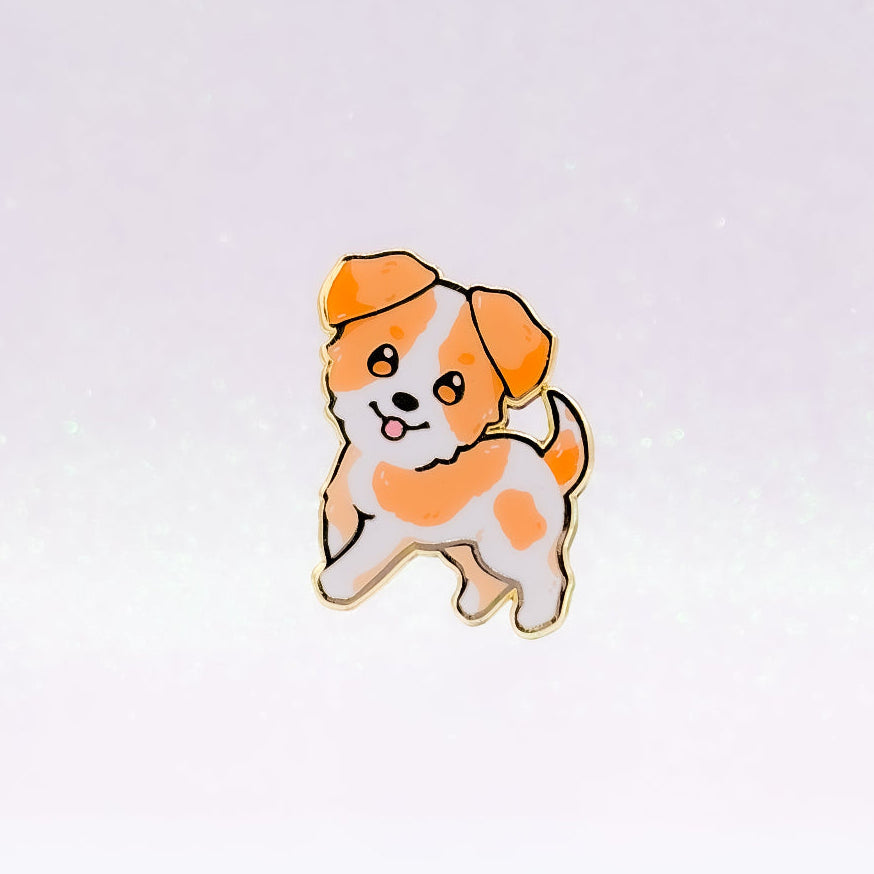 Jack Russell Terrier | Fox Terrier | Dog Breeds Hard Enamel Pin | Kawaii Birthday Gift | Christmas Present | Miamouz