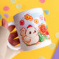 Farm Friends Handprinted Mug | Farmland Ducks & Chicken Mugs | 330ml | Matte