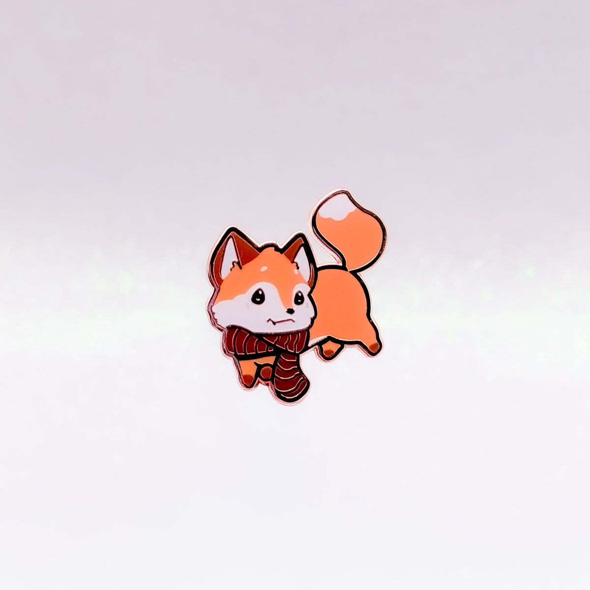 Autumnal Fox | Hard Enamel Pin | Fall Pin | Kawaii Aesthetic Birthday Gift | Christmas Present