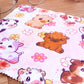 Frolicking Cows | Microfiber Cloth 15cm x 18cm | Glasses Cloth | Lens Cloth | Screen Wipe