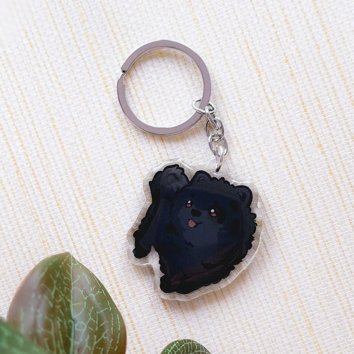 Black Spitz | Dog Breeds Hard Enamel Pin | Kawaii Birthday Gift | Christmas Present | Miamouz