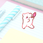 Ice Cream Bear Enamel Pin | Cute Ice Bear Hard Enamel Pin | Cute Art | Kawaii Aesthetic Birthday Gift | Christmas Present