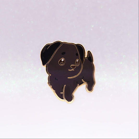 Labrador Retriever Black | Dog Breeds Hard Enamel Pin | Kawaii Birthday Gift | Christmas Present | Miamouz