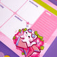 Cat Adventures Weekly Planner | A4 | Whimsical Stationery | Plan the Week | Notepad | Birthday Gift