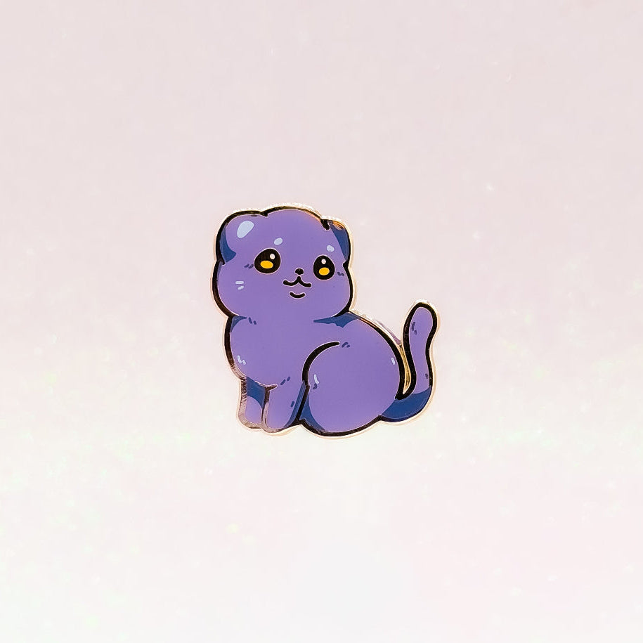 British Short Hair Cat Blue | Cat Breeds Hard Enamel Pin | Kawaii Birthday Gift | Christmas Present | Miamouz