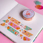 SAMPLE Duck Parade Washi Tape | 10m x 15mm Roll | Artist Masking Tape | Decorative Planner Tape | Kawaii Calendar Journal Stationery