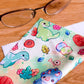 Dinosaurs | Microfiber Cloth 15cm x 18cm | Glasses Cloth | Lens Cloth | Screen Wipe