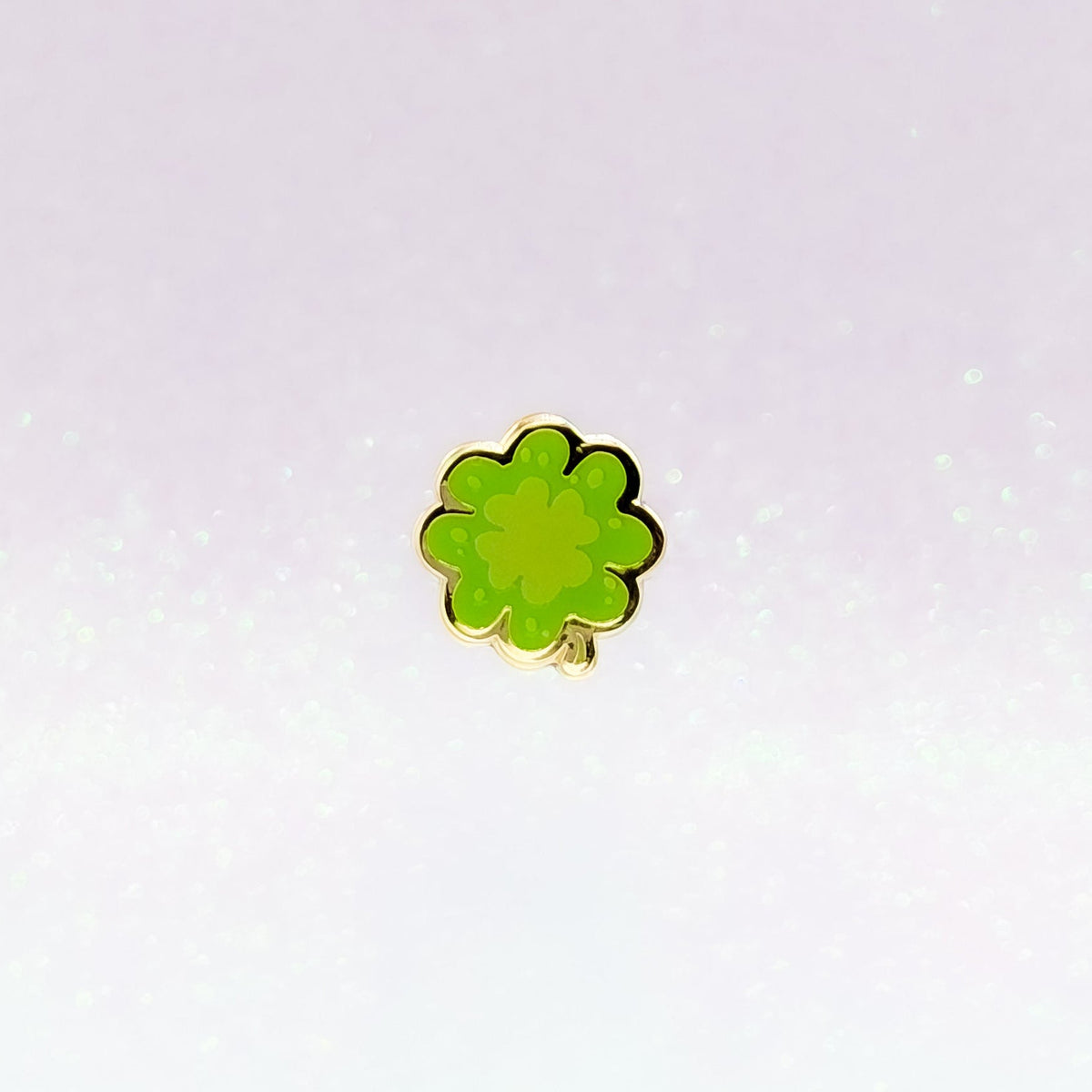 Lucky Clover | Mini Hard Enamel Pin | Inspired Pin | Kawaii Aesthetic Birthday Gift | Christmas Present