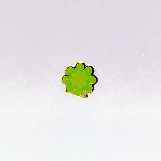 Lucky Clover | Mini Hard Enamel Pin | Inspired Pin | Kawaii Aesthetic Birthday Gift | Christmas Present