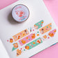 SAMPLE Duck Parade Washi Tape | 10m x 15mm Roll | Artist Masking Tape | Decorative Planner Tape | Kawaii Calendar Journal Stationery