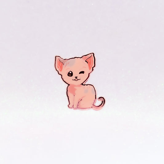 Sphynx Cat | Cat Breeds Hard Enamel Pin | Kawaii Birthday Gift | Christmas Present | Miamouz