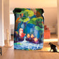 Duckling Adventure | Cozy Fluffy Fleece Blanket | 150cm x 200cm