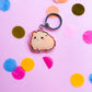 Guinea Pig Keychain | Different Fur Colors | Pet Breed Charm | Birthday Gift | Christmas Present | Acrylic Key Chain