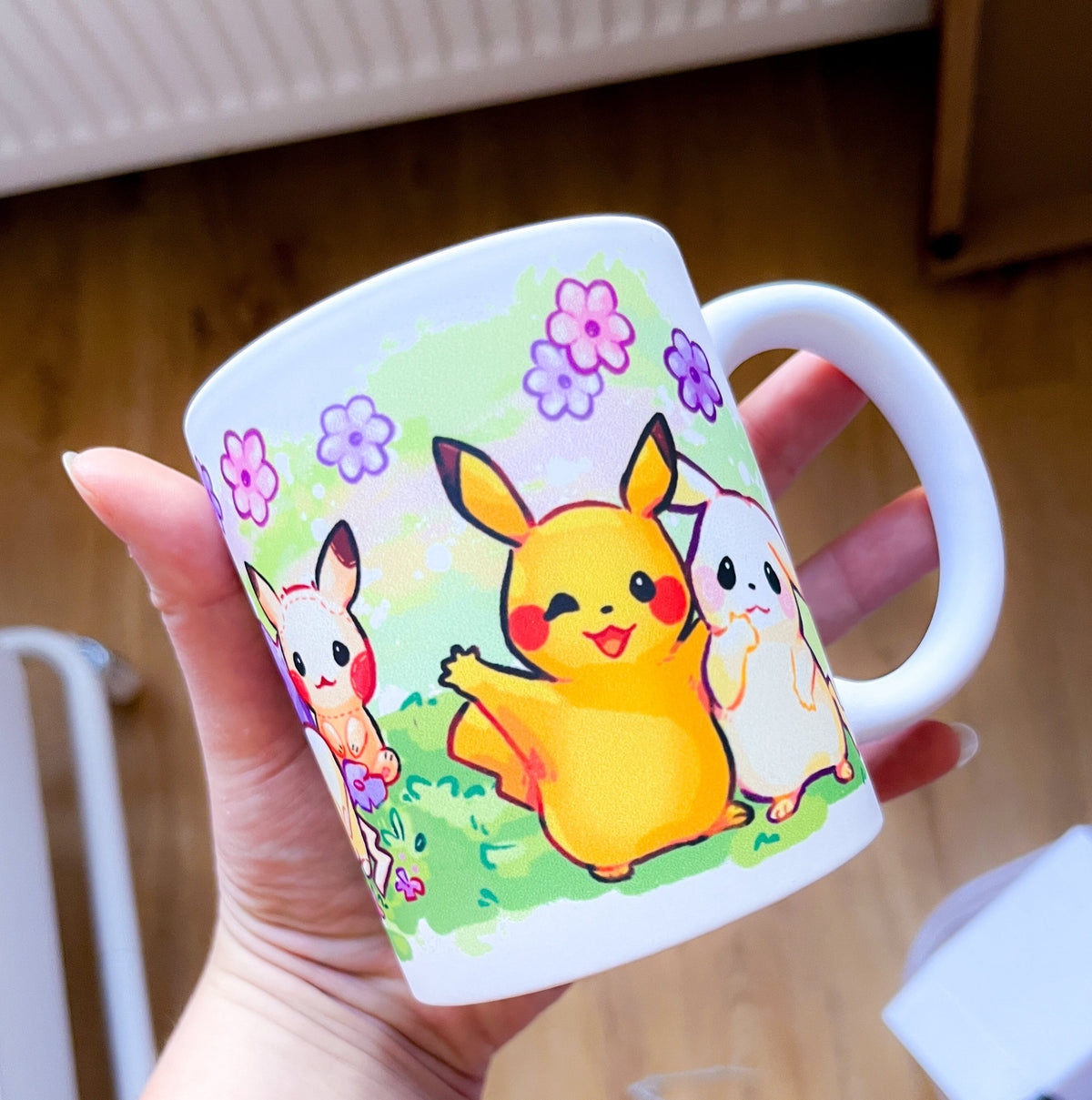 Island Friends Handprinted Mug