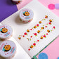 SAMPLE Bee Happy Cute Washi Tape | 10m x 15mm Roll | Artist Masking Tape | Decorative Planner Tape | Kawaii Calendar Journal Stationery | Miamouz