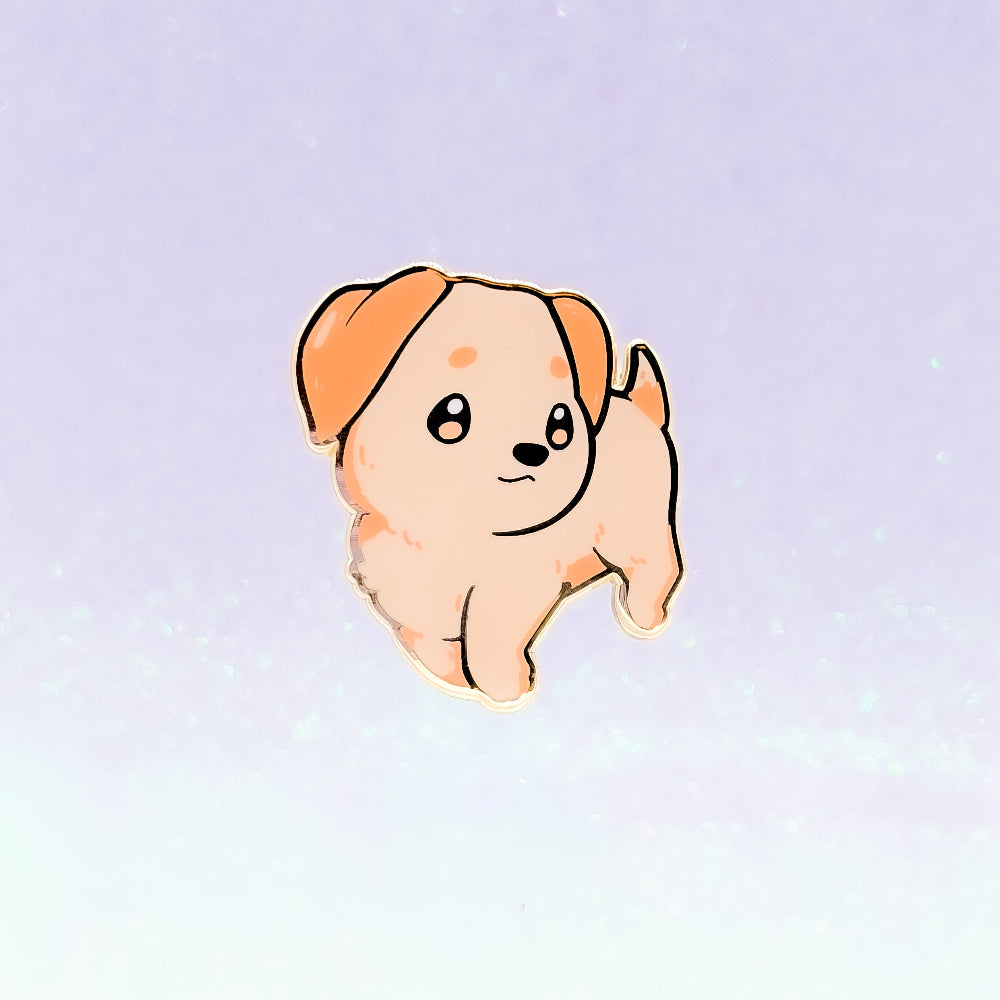 Labrador Retriever Sand | Dog Breeds Hard Enamel Pin | Kawaii Birthday Gift | Christmas Present | Miamouz