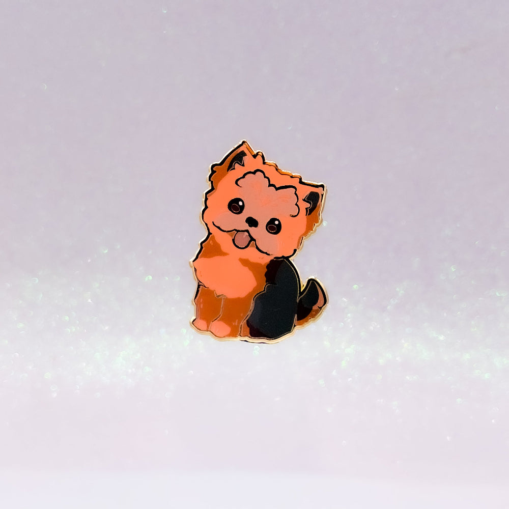 Yorkshire Terrier | Dog Breeds Hard Enamel Pin | Kawaii Birthday Gift | Christmas Present | Miamouz