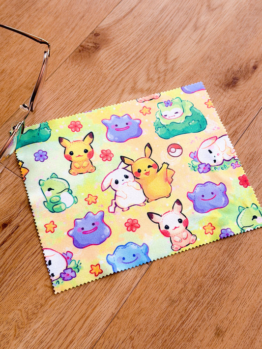 Island Friends | Microfiber Cloth 15cm x 18cm | Glasses Cloth | Lens Cloth | Screen Wipe
