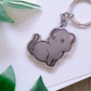 Cat Breed Keychain | Cute Animal | European Short Hair Breed Charm | Birthday Gift | Christmas Present for her | Cats Acrylic Key Chain