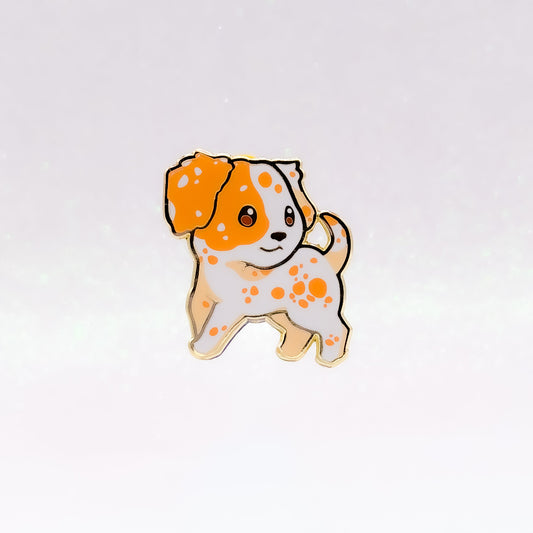 Dalmatian Lemon Dotted | Dog Breeds Hard Enamel Pin | Kawaii Birthday Gift | Christmas Present | Miamouz