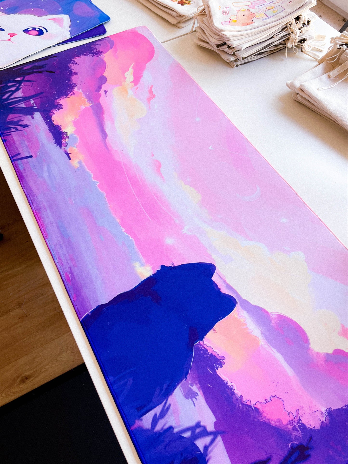 Dreamy Fairy Tale Landscape Mouse Pads | Desk Mat | Kawaii Mousepad | Play Mat | Miamouz