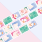 Duck Stamp Washi Tape | 10m Roll | Artist Masking Tape | Decorative Planner Tape | Kawaii Calendar Journal Stationery