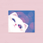 Cute White Cat Mouse Pads | Desk Mat | Kawaii Mousepad | Play Mat | Miamouz
