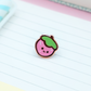 Small Strawberry Enamel Pin | Tiny Board Filler Hard Enamel Pin | Kawaii Art | Kawaii Aesthetic Birthday Gift | Christmas Present