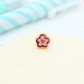 Tiny Sakura Flower Enamel Pin | Small Board Filler Hard Enamel Pin | Kawaii Art | Kawaii Aesthetic Birthday Gift | Christmas Present