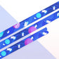 Blue Cats In Space Washi Tape | 10m x 15mm Roll | Artist Masking Tape | Decorative Planner Tape | Kawaii Calendar Journal Stationery | Miamouz