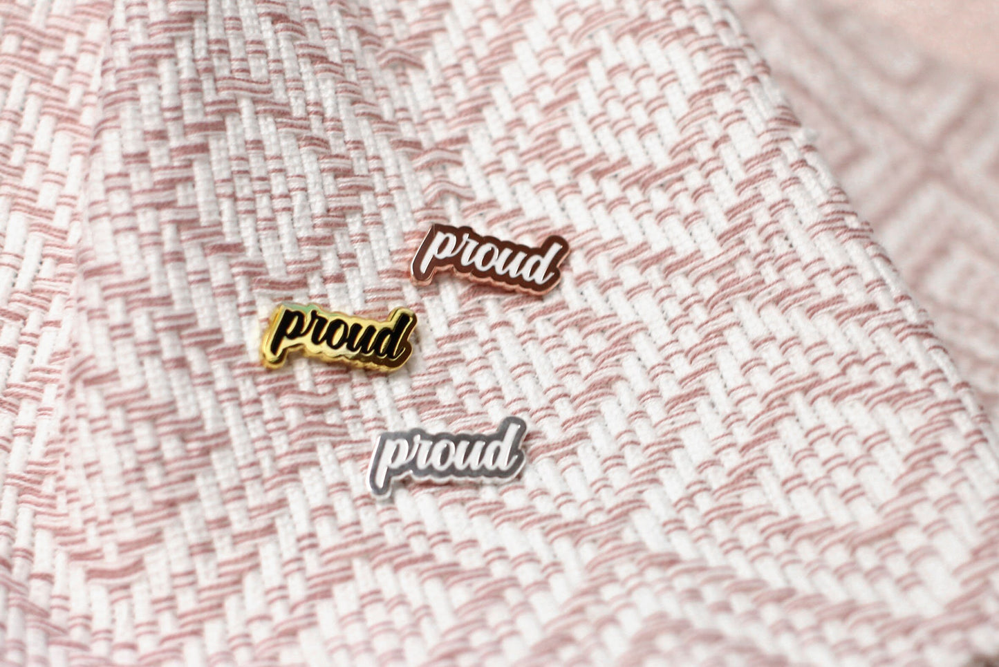 Proud | Rainbow Flag LGBTQIA+ | Collar Hard Enamel Pins | Mini Pin |Rainbow Flag | Pride Month | Miamouz