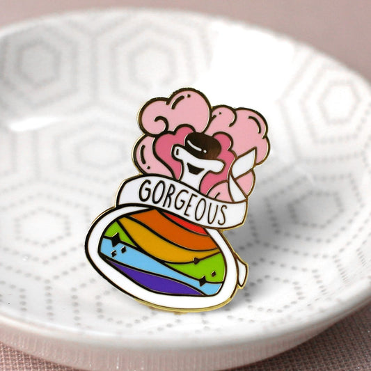 Gorgeous Rainbow Flag Pride Potion | LGBTQIA+ | Witch Hard Enamel Pins | Rainbow Flag | Pride Month | Miamouz