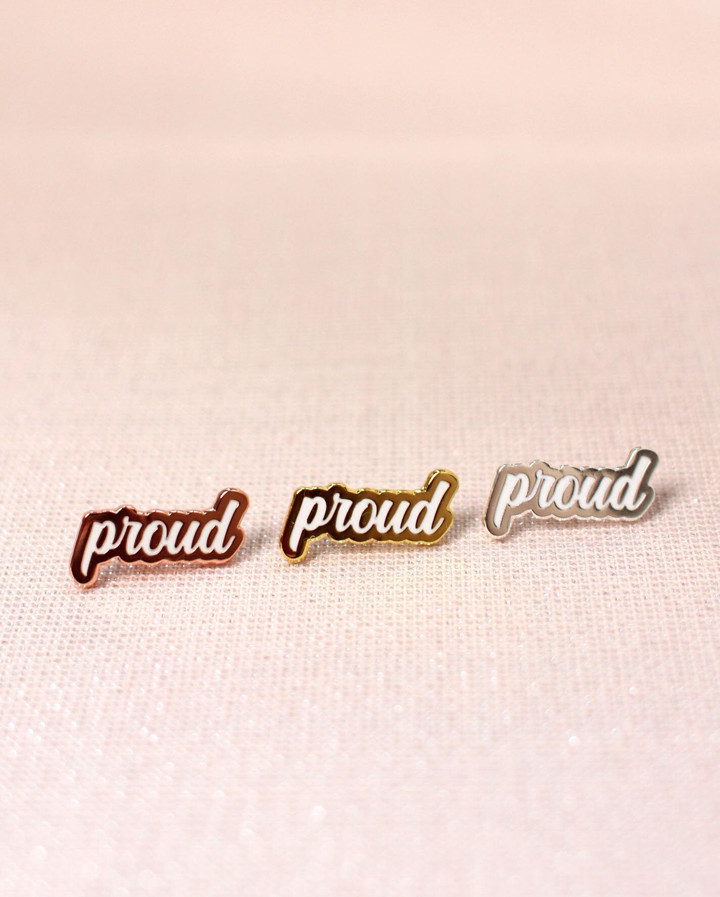 Proud | Rainbow Flag LGBTQIA+ | Collar Hard Enamel Pins | Mini Pin |Rainbow Flag | Pride Month | Miamouz