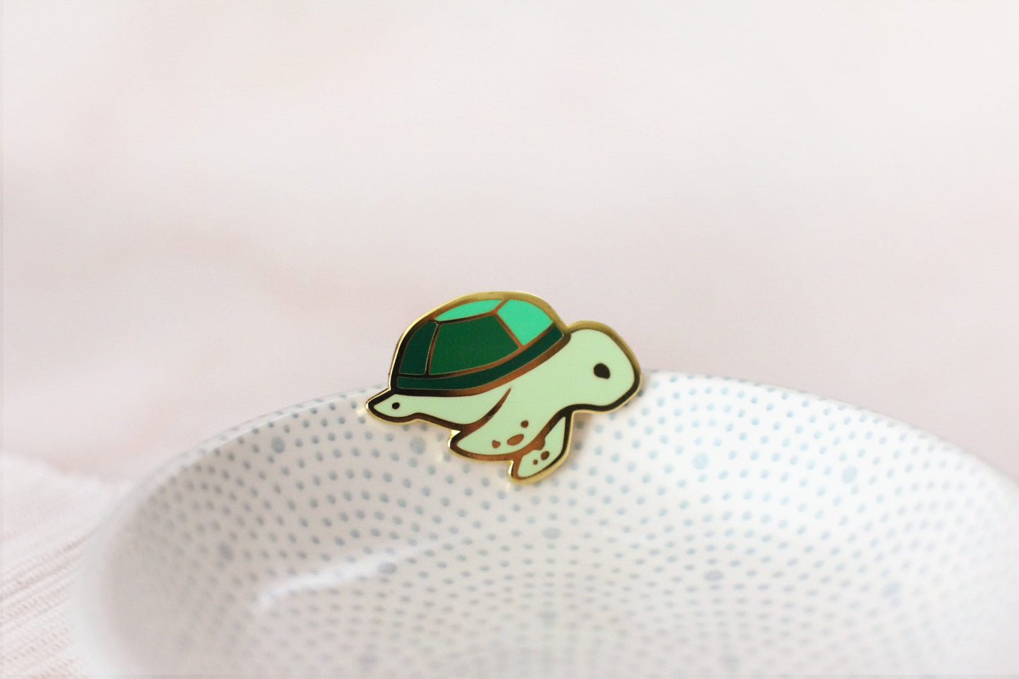 Cute River Turtle | Dreamscape Adventures | Collectors Hard Enamel Pin Badge | Kawaii Aesthetic Birthday Gift for Her | Christmas Present