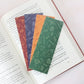 Witches and Wizards - Magic School Bookmark in 4 Colours | Red, Green, Blue and Yellow | Reading Accessoiries | Sharp and Rounded Corners | Miamouz