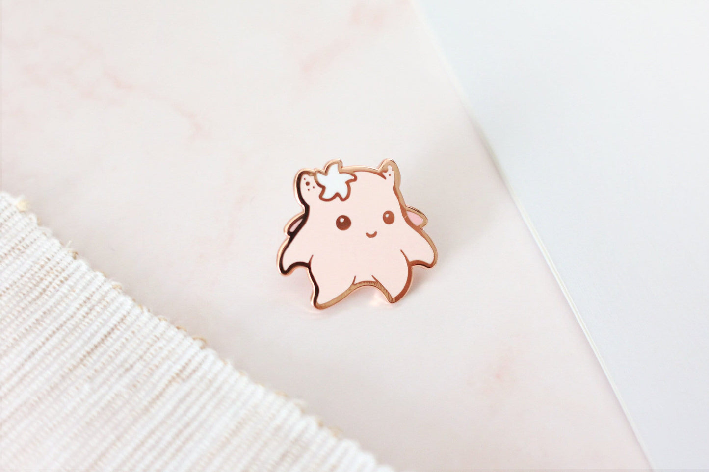 Cute Dumbo Octopus | Dreamscape Adventures | Collectors Hard Enamel Pin Badge | Kawaii Aesthetic Birthday Gift for Her | Christmas Present