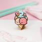 Summer Ice Cream | Toucan Parrot Pin | Summer Collectors Hard Enamel Pin Badge | Kawaii Aesthetic Birthday Gift for Her | Christmas Present